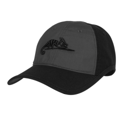 Czapka Logo Cap - PolyCotton Ripstop - Czarna / Shadow Grey B