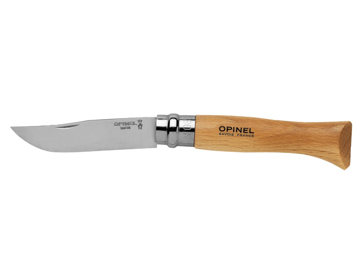 NÓŻ OPINEL 8 INOX MYŚLIWSKI SERIA ANIMAL - JELEŃ