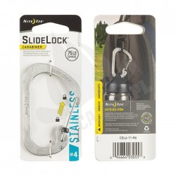 Nite Ize Karabinek SlideLock Carabiner 4 Stalowy CSL4-11-R6