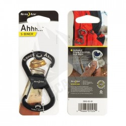 Nite Ize Karabinek S-Biner Ahhh Bottle Opener Czarny SBO-03-01