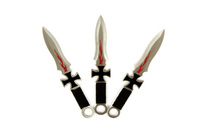 Noże rzutki - 3 szt.