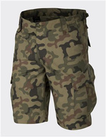 Krótkie Spodnie  Helikon CPU PolyCotton Ripstop PL Woodland wz93