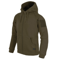 Bluza Helikon Urban Tactical Hoodie Lite FullZip Zielona