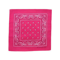 Chusta bandana 55x55 Różowa