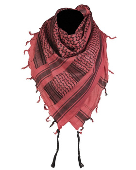 Chusta Arafatka Shemagh Mil-Tec Czerwony/Czarny