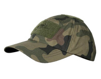 Czapka z daszkiem Helikon Baseball PolyCotton Ripstop PL Woodland