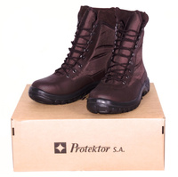 BUTY PROTEKTOR GROM WOJSKOWE TAKTYCZNE BRĄZOWE