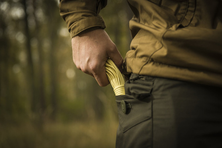Linka Paracord Kevlar 900°F (50ft) - Żółta