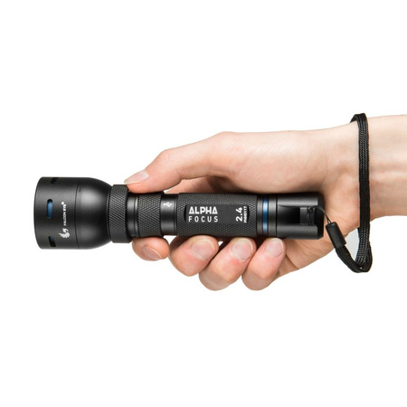 Latarka ręczna Falcon Eye ALPHA 2.4,500 lm fokus ładowalna, blister