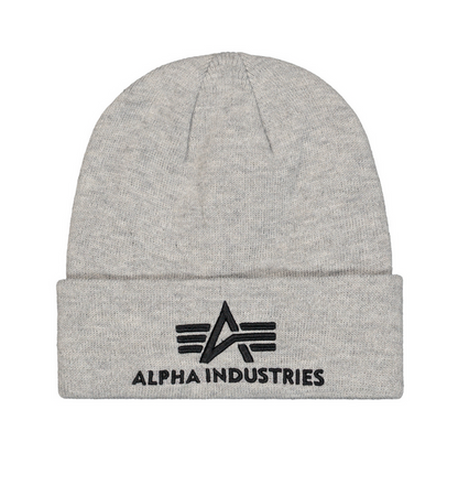 Czapka Alpha Industries 3D Beanie grey heather