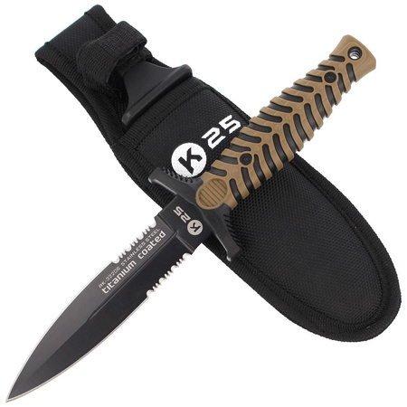 Nóż RUI Boot Knife BiColor Coyote K25 32206