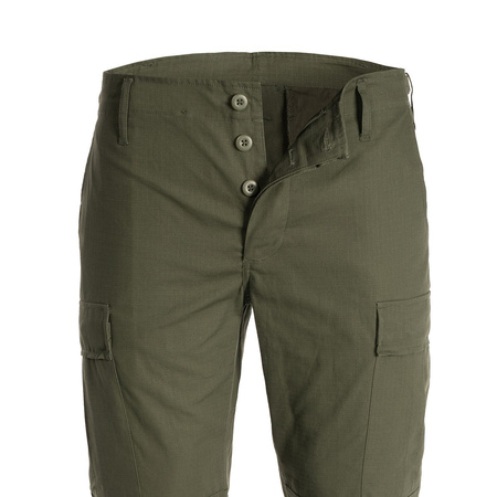 Spodnie BDU Mil-Tec Teesar Slim Fit Olive