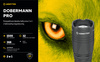 Latarka taktyczna myśliwska Armytek Dobermann Pro Magnet USB