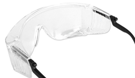 Bolle Safety Okulary ochronne SQUALE OTG Przezroczysty