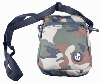 POJEMNA TORBA NA RAMIĘ SASZETKA PATRIOTYCZNA MORO