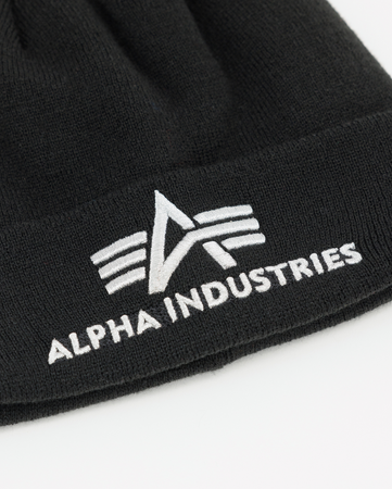 Czapka Alpha Industries 3D Beanie silver/black