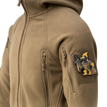 Bluza Polar Helikon Patriot Mk 2 - Hybrid Fleece - Czarna