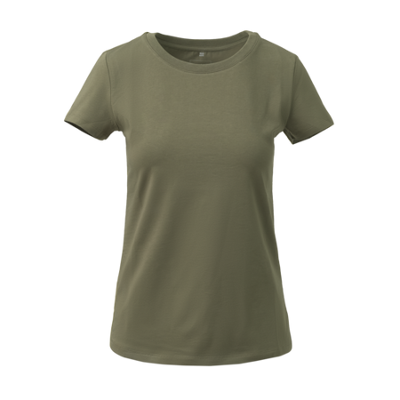 T-Shirt damski Slim Organic Helikon z bawełny organicznej - Olive Green
