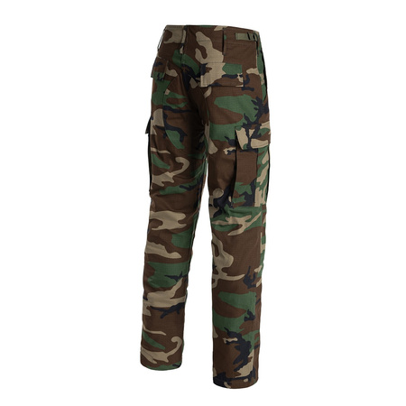Spodnie BDU Mil-Tec Teesar Slim Fit Woodland