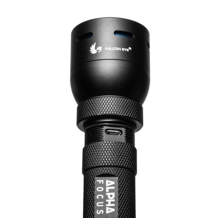 Latarka ręczna Falcon Eye ALPHA 2.4,500 lm fokus ładowalna, box
