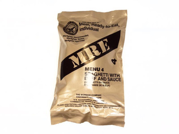 RACJA ŻYWNOŚCIOWA MRE USA ORYGINALNA MENU 4