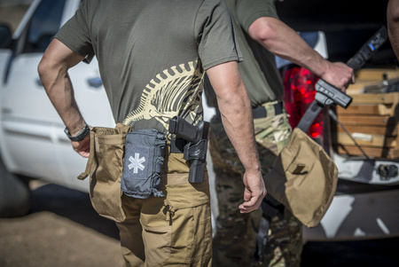 APTECZKA MODULAR INDIVIDUAL MED KIT- Cordura - Olive Green