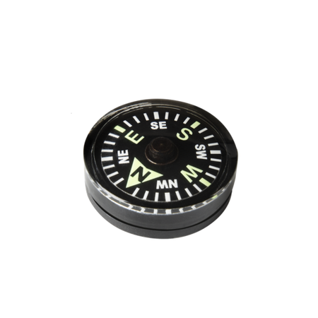 Kompas Guzikowy Button Large - Czarny