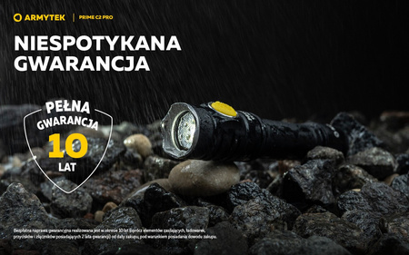 Latarka EDC Armytek Prime C2 Pro Magnet USB White