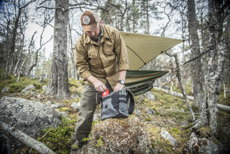 Torba Bushcraft Haversack - Cordura - Olive Green / Czarna B