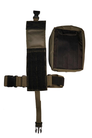 Apteczka JanySport Modułowa Taktyczna Zrywana Cordura Olive