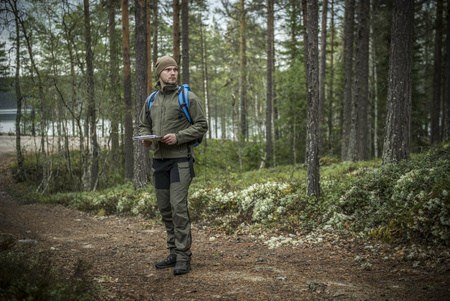 Spodnie Helikon Hybrid Outback Taiga Green/Czarne