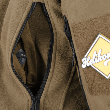 Bluza Helikon LIBERTY - Double Fleece - Czarna