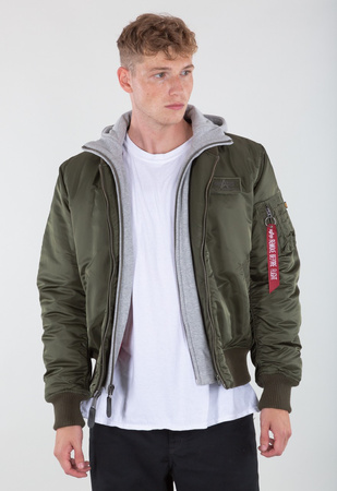 Kurtka Alpha Industries MA-1 D-Tec dark green