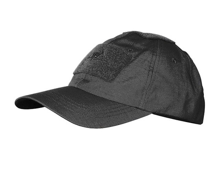 Czapka z daszkiem Helikon Baseball PolyCotton Ripstop Czarna