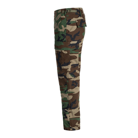 Spodnie BDU Mil-Tec Teesar Slim Fit Woodland