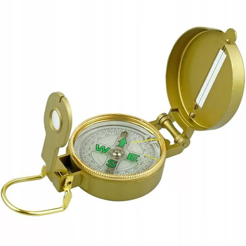 KOMPAS TURYSTYCZNY KIESZONKOWY BUSOLA Z LUPĄ