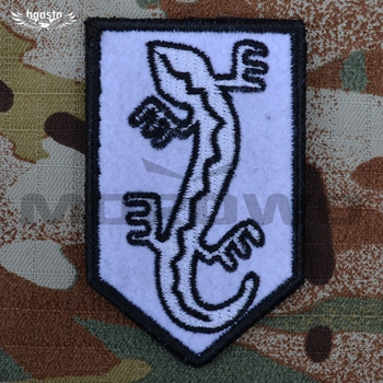 Plakietka Haasta Haft Jaszczurka NSZ