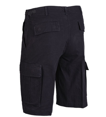 Krótkie Spodnie Mil-Tec Bermuda Rip-Stop Czarne