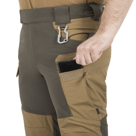 Spodnie Helikon Hybrid Outback Taiga Green/Czarne