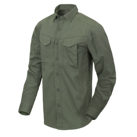 Koszula Helikon DEFENDER Mk2 long sleeve - PolyCotton Ripstop - Olive Green