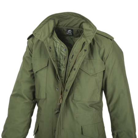 Kurtka Helikon M65 NyCo Sateen Czarna