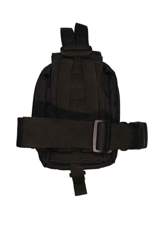 Apteczka JanySport Modułowa Taktyczna Zrywana Cordura Czarna