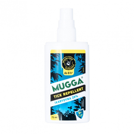 Środek na owady, komary i kleszcze preparat Mugga spray 75 ml 25% ikarydyna