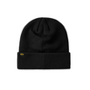Czapka Alpha Industries Crew Beanie Black