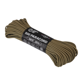 Linka 550 Paracord (100ft) - Coyote