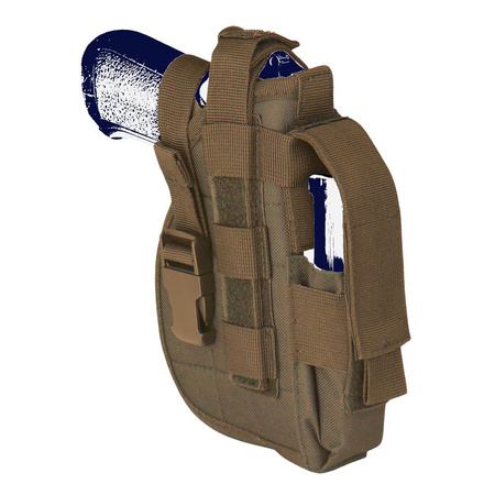 Kabura Pistoletowa Molle Camo M.G. Coyote