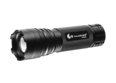Latarka ręczna Falcon Eye ALPHA z focusem 160 lm zestaw (uchwyt rowerowy)