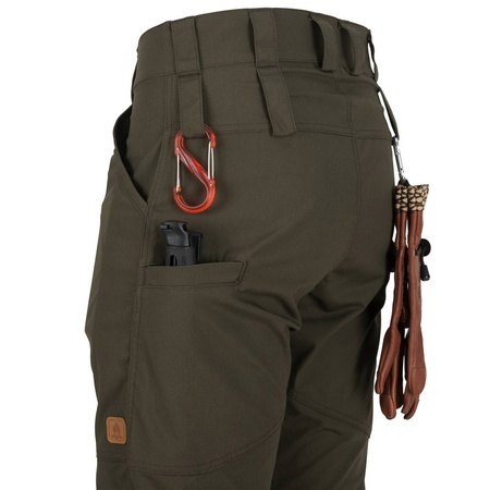 Spodnie Helikon Woodsman Taiga Green / Czarne