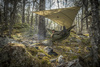 Płachta biwakowa Helikon SUPERTARP Small - Olive Green