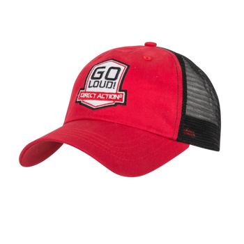 Czapka Direct Action Trucker GO LOUD! Feed Cap - Red